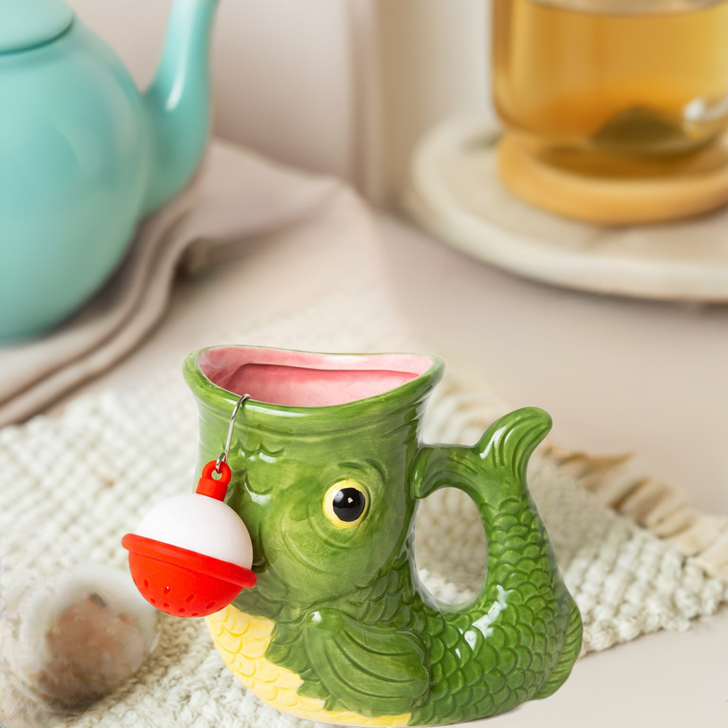 Fish with Infuser Mug
