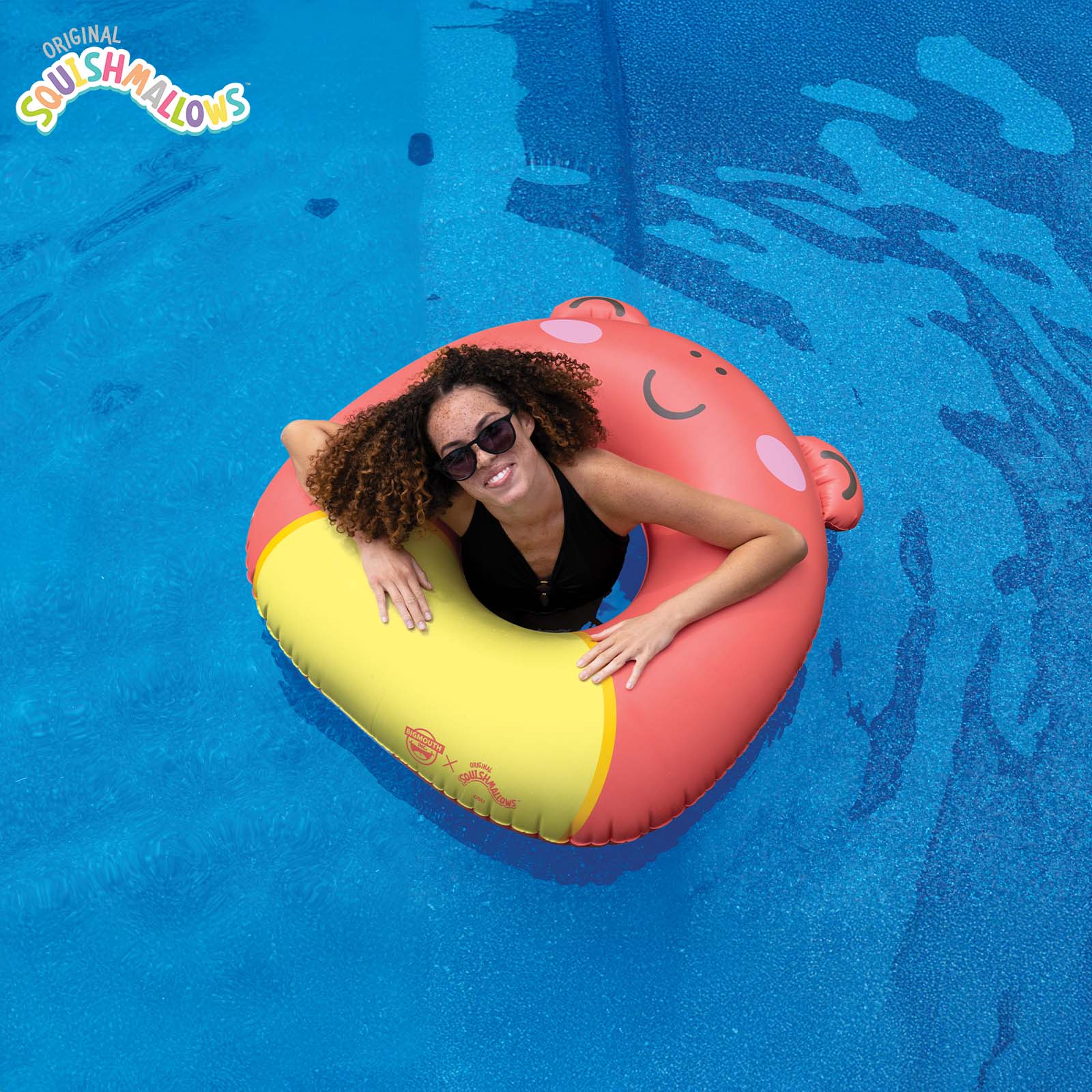 Squishmallows Obu the Frog 36 in ring Pool Float