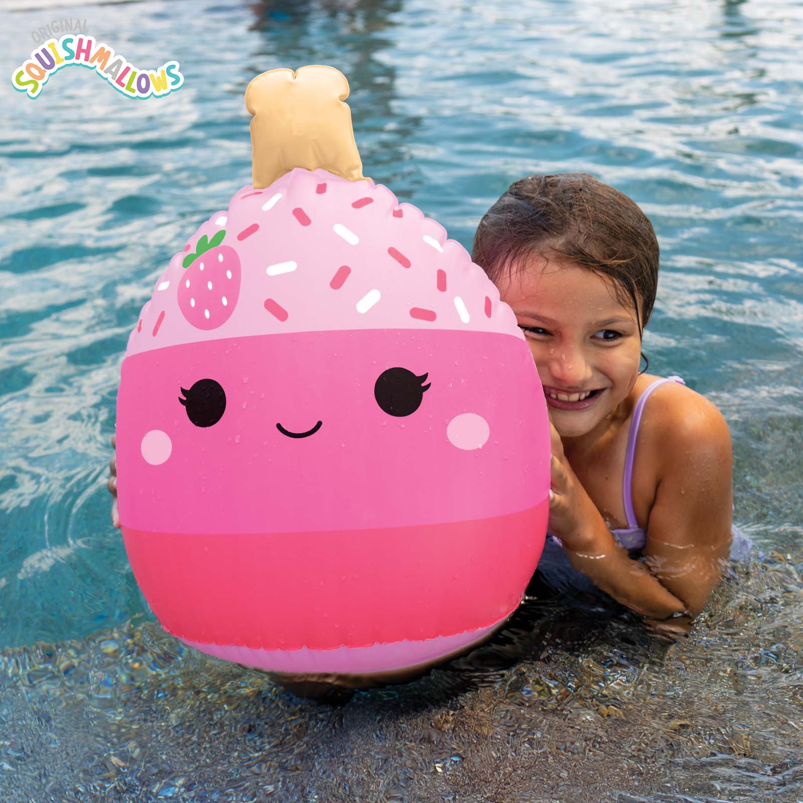 Squishmallows Pama Cake Pop Beach Bobber
