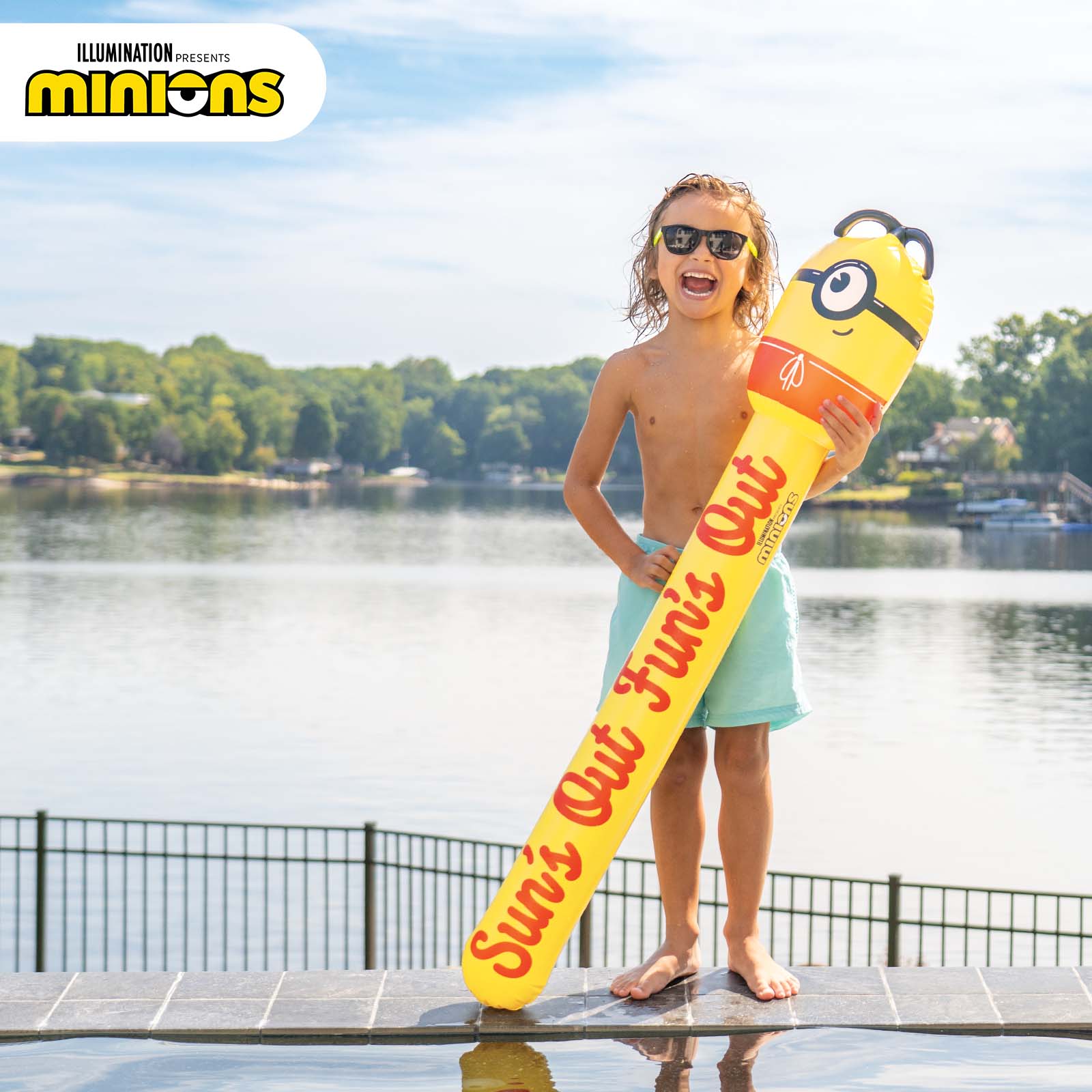 Suns Out Minions Pool Noodle
