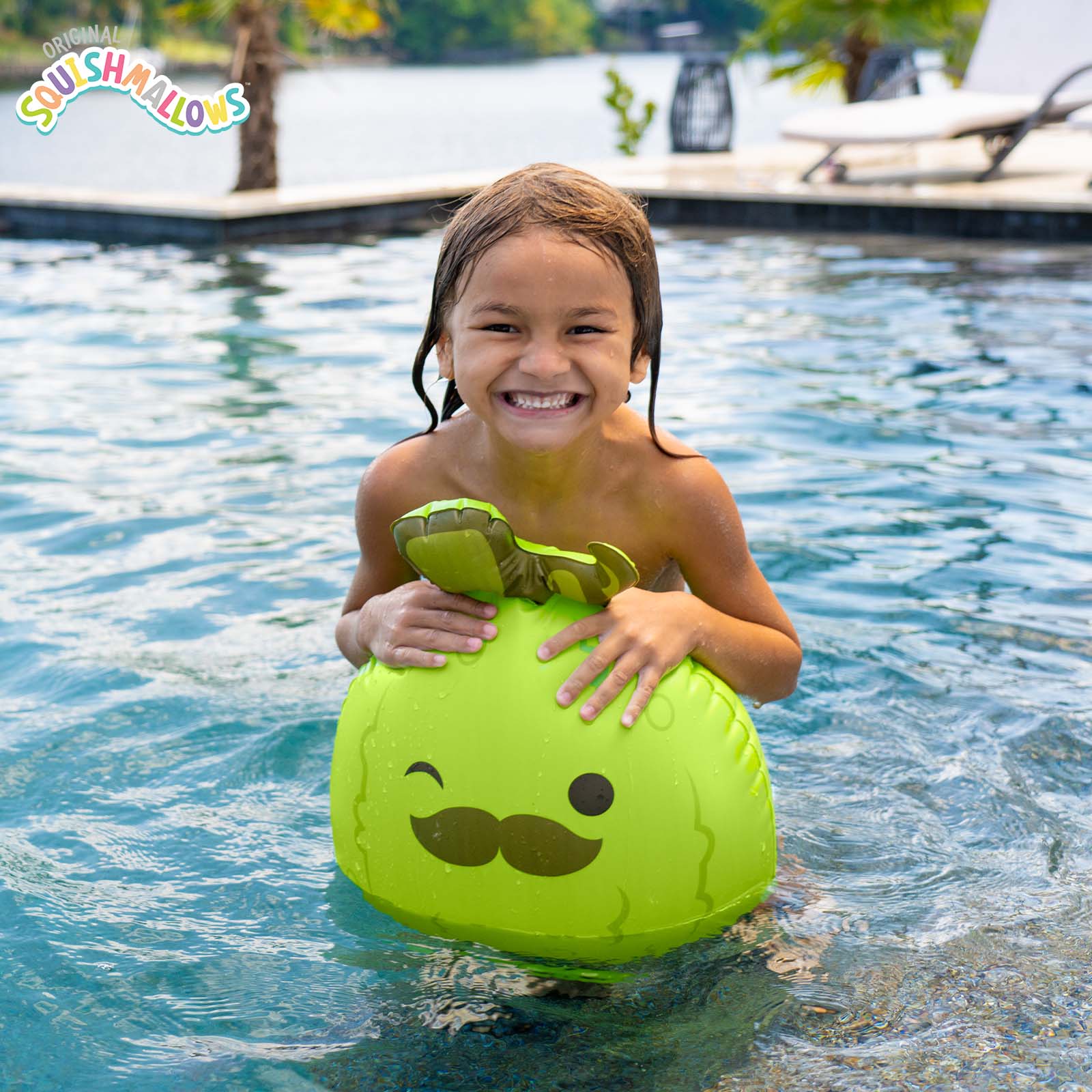 Squishmallows Charles the Pickle Beach Bobber