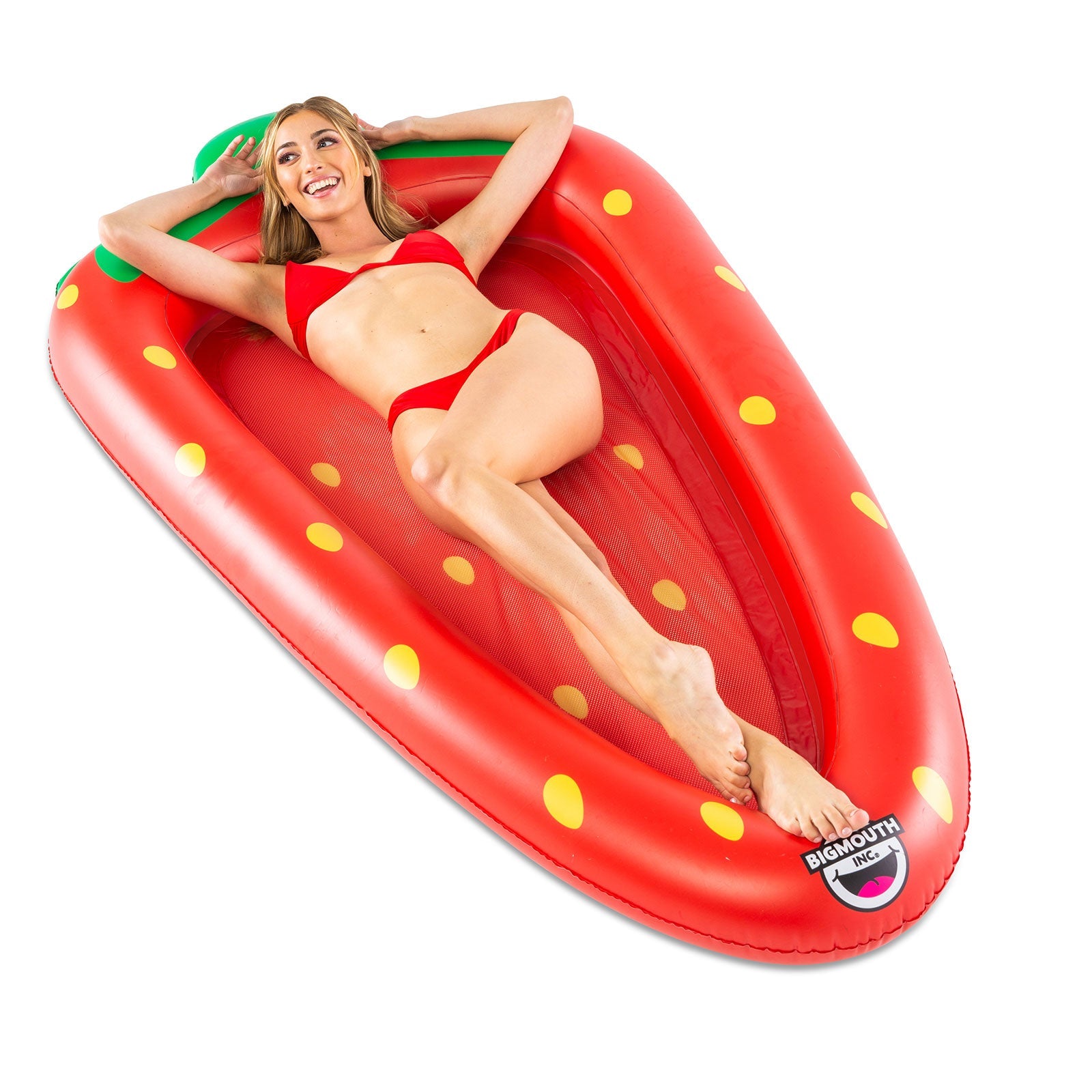 Strawberry Mesh Hammock Float