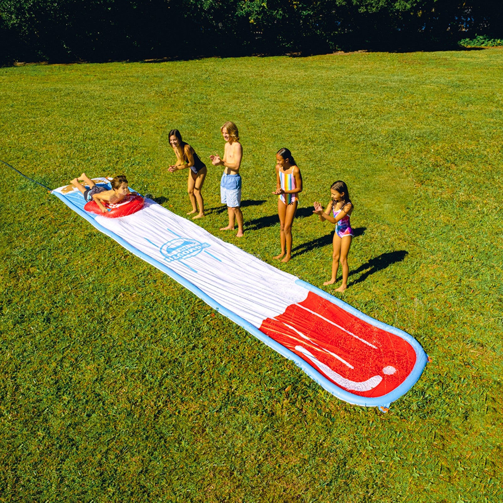Splash Slides - Red White and Blue Pop slide