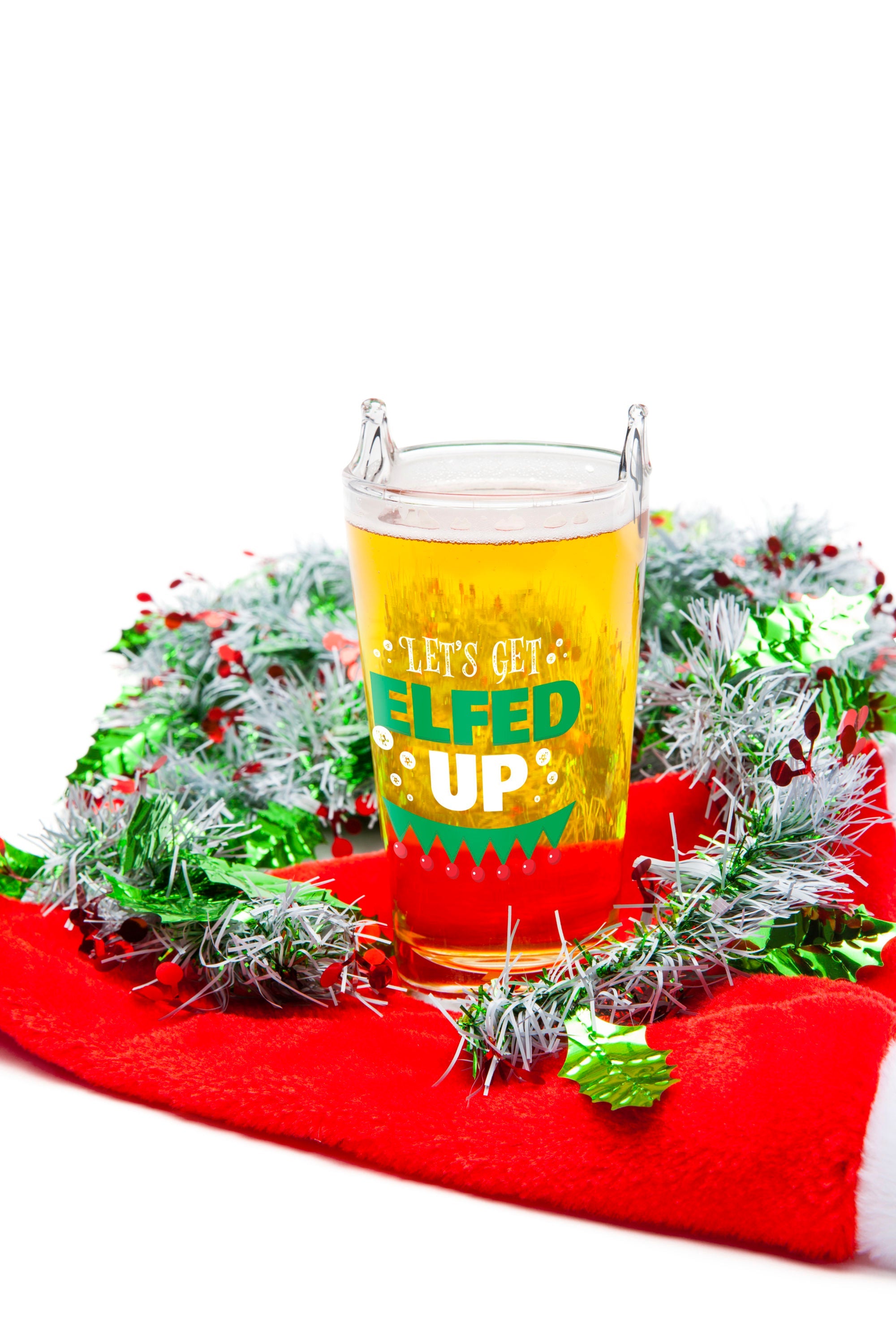 The Elfed Up Pint Glass