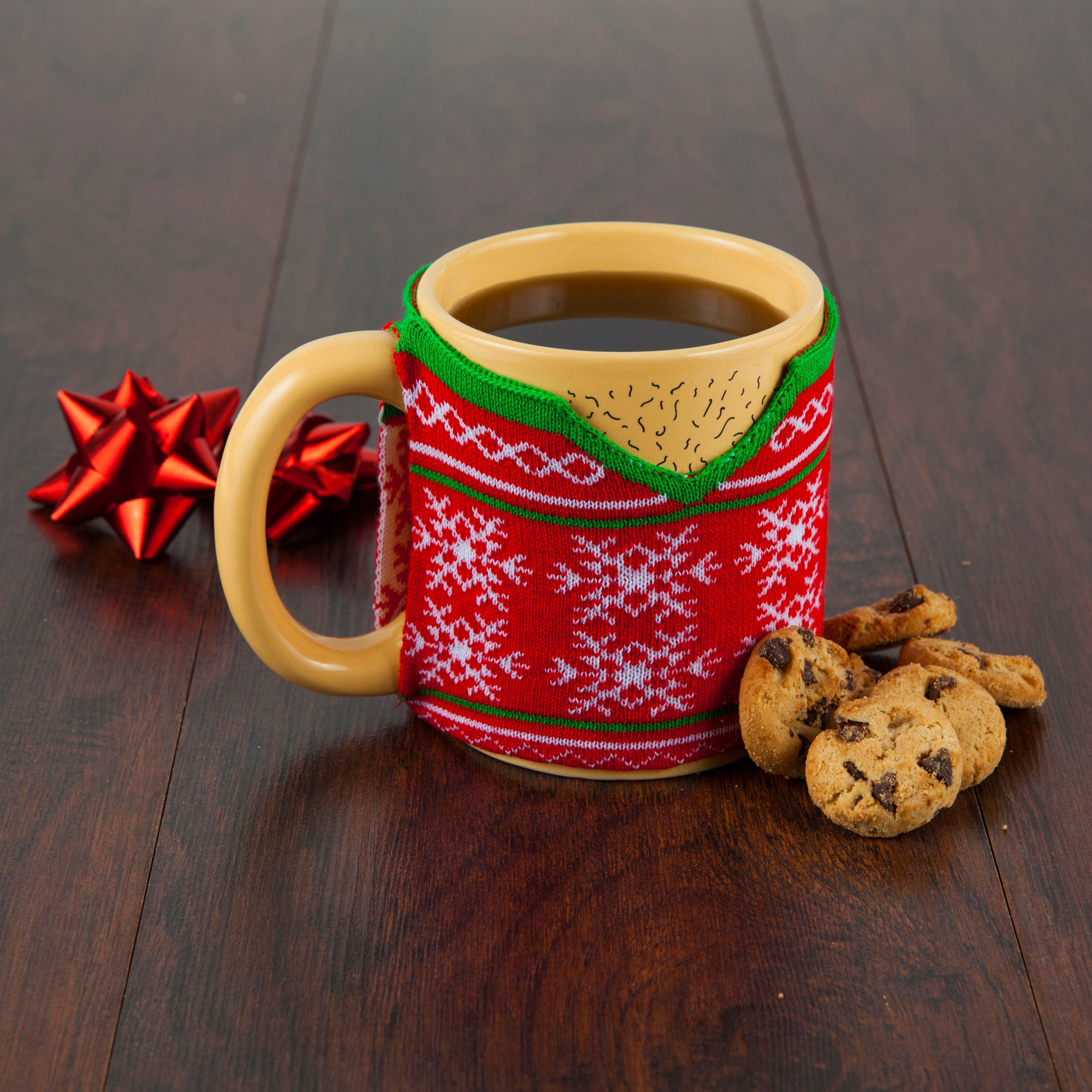 Ugly christmas sweater mug sale