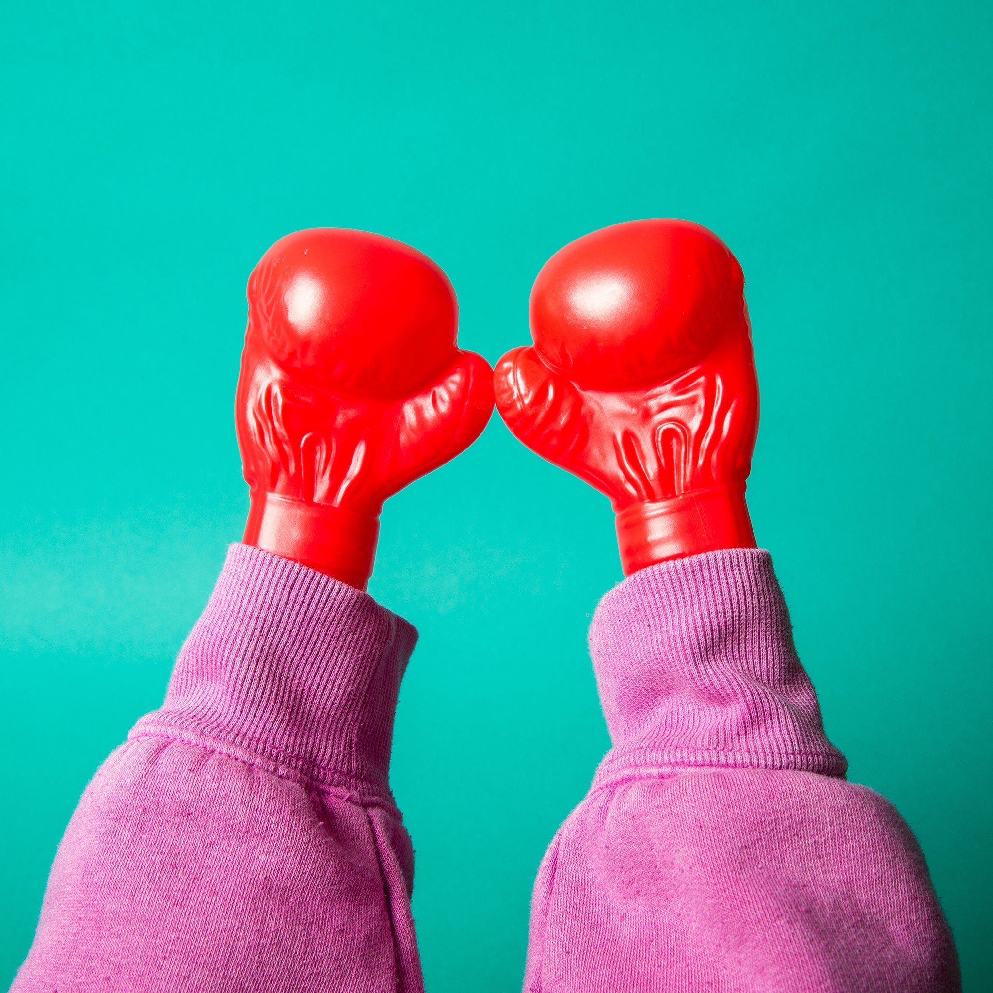 Red Boxing Gloves - Tiny Hands