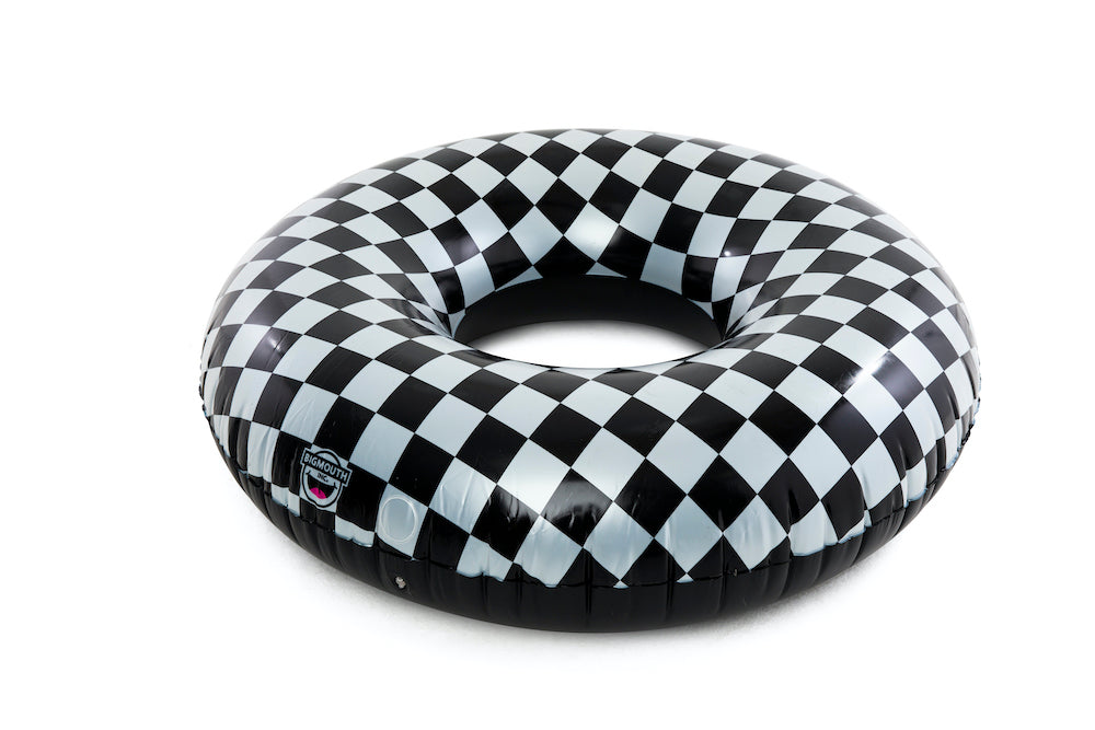 Giant Checkered Pool Float