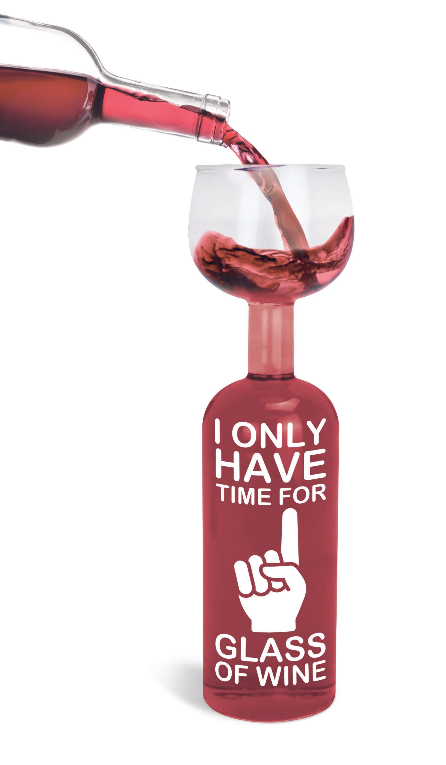 Bigmouth Inc Wine Bottle Glass, Size: One Size