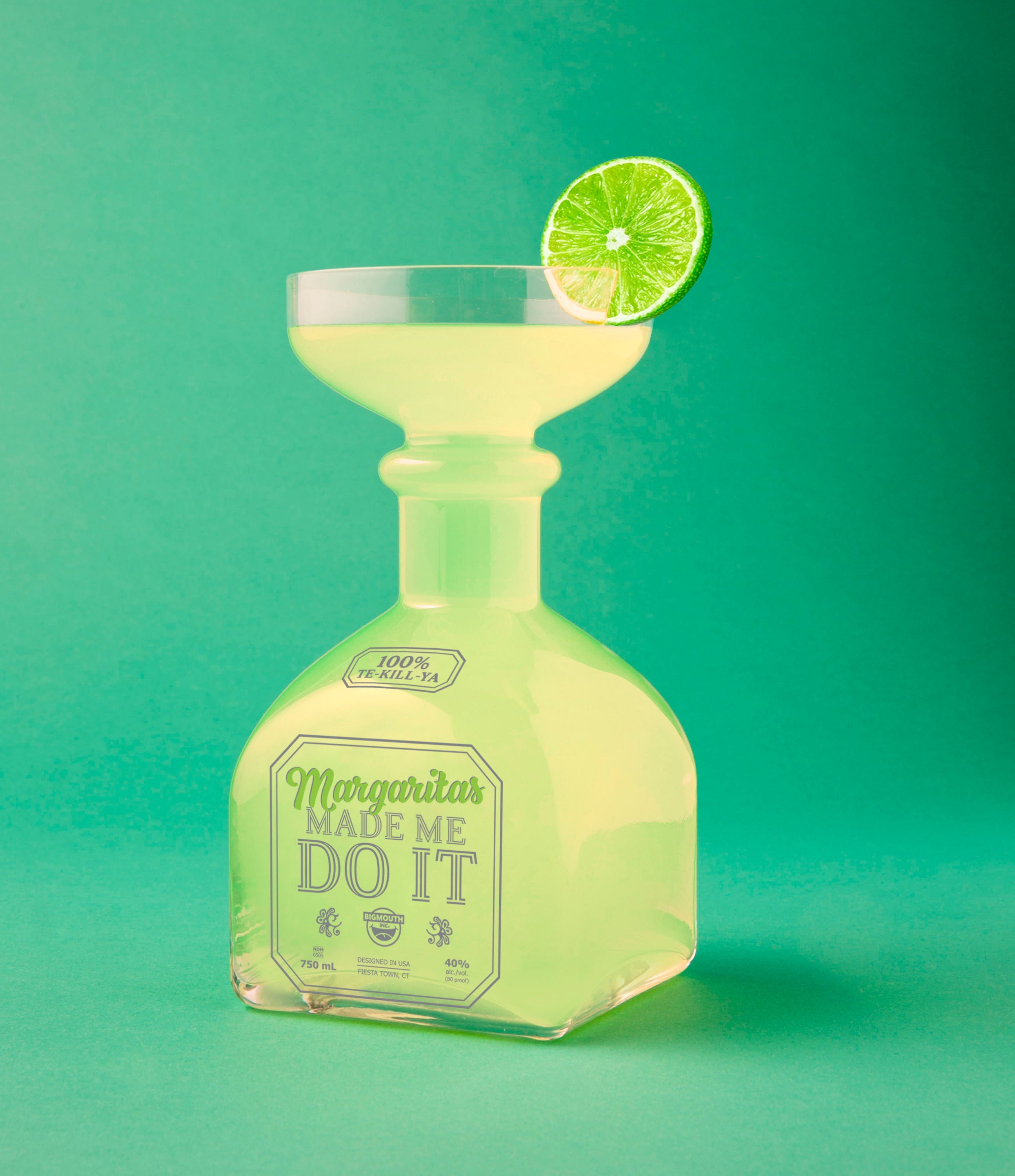 Margarita Glass Bottle - Thumbnail 3