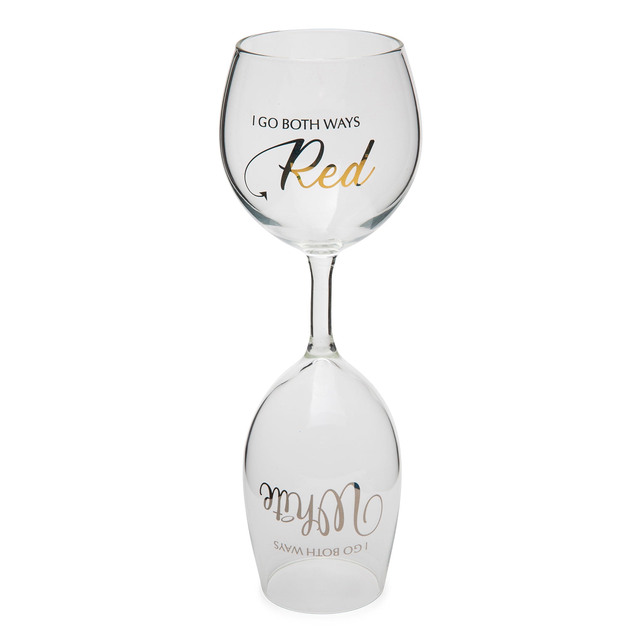 BigMouth Inc Bottomless Mimosa Glass, Funny Novelty Wine Glass, Holds 750  ml of Drink, Single XL Flute, Great for Breakfast and Brunch Parties